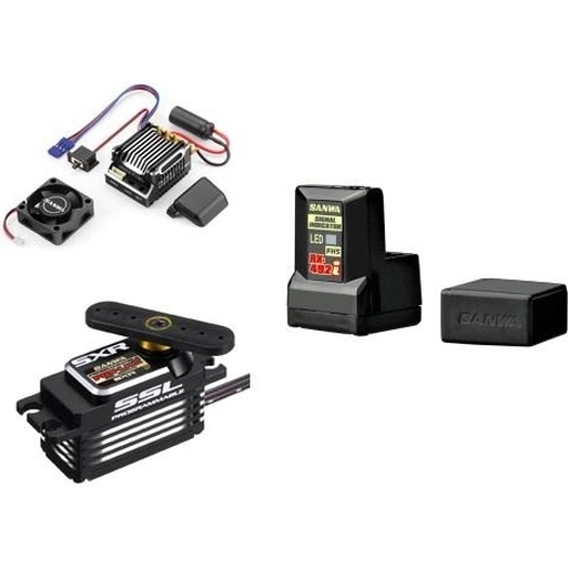 サンワ RX-482 セカンドパック BL-SIGMA HVS-702 受信機 サーボ esc サンワ RX-482 セカンドパック BL-SIGMA HVS-702 受信機 サーボ esc