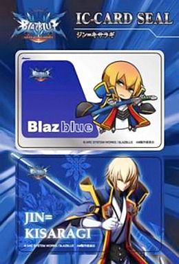 ジン=キサラギ ICカードステッカー 「BLAZBLUE」