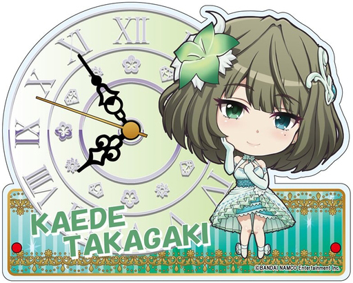 駿河屋 買取 高垣楓 アクリル置時計 アイドルマスター シンデレラガールズ 置き時計 壁掛け時計