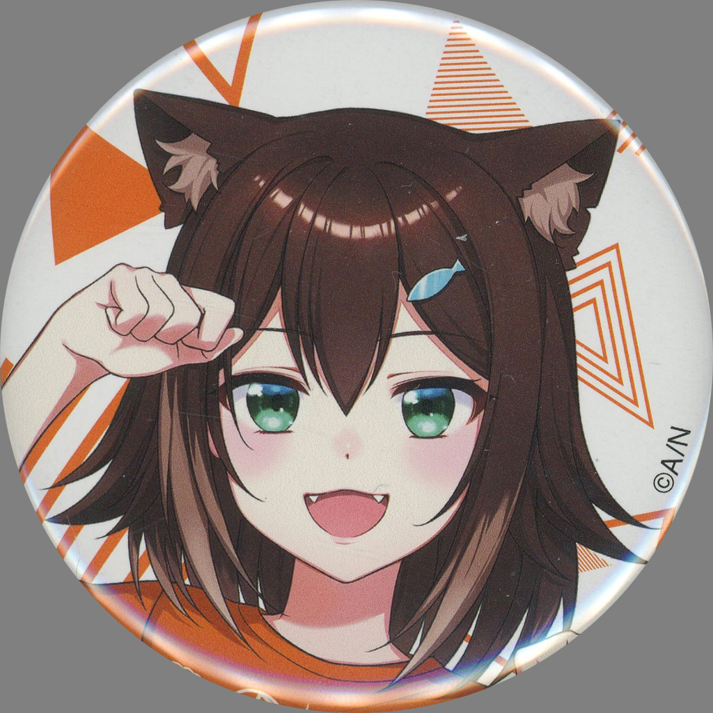 文野環 「バーチャルYouTuber にじさんじ にじさんじフェス2023 【クラスTシャツ】ランダム缶バッジ オレンジ：Bグループ」