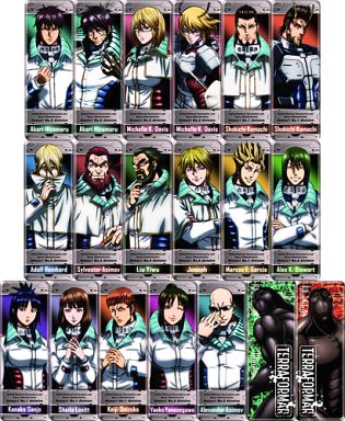 全18種セット+初回BOX購入特典 「TERRAFORMARS -テラフォーマーズ- ロングカンバッジコレクション」