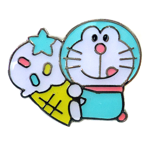 駿河屋 買取 ドラえもん アイス ピンバッジ ドラえもん 川崎市 藤子 F 不二雄ミュージアム限定 バッジ ピンズ