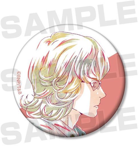 バーナビー・ブルックスJr.(右向き) 「TIGER ＆ BUNNY トレーディング Ani-Art 缶バッジ」