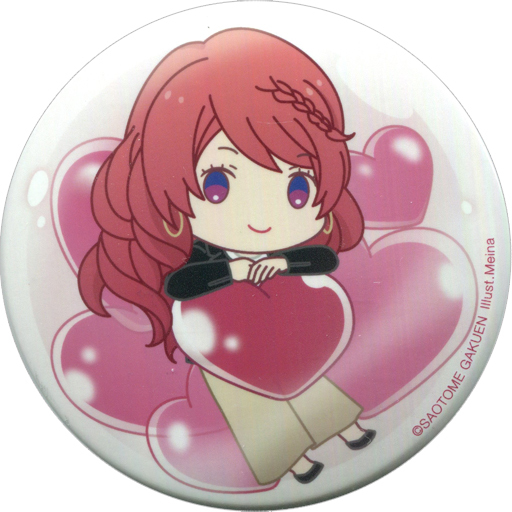 渋谷友千香 缶バッジ Lovely Balloon ちびキャラVer. 「うたの☆プリンスさまっ♪」 ブロッコリーガールズショップ 2020秋 in マルイグッズ