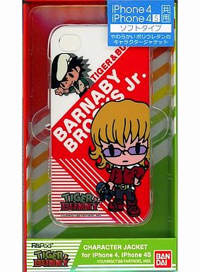 バーナビー・ブルックスjr.(TI-03B) キャラクタージャケット for iPhone4/4S 「TIGER＆BUNNY」