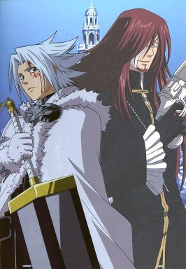 アレン・ウォーカー(セルシート)＆クロス・マリアン(ペーパーシート) 「D.Gray-man プレミアムセルシート レベル1」