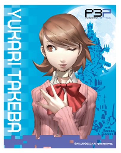 岳羽ゆかり 「キャラフレームカード ペルソナ3 ポータブル 01」