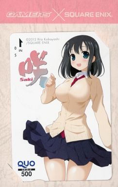 東横桃子「クオカード500 咲-Saki- [台紙付き]」 コミック9巻発売記念ゲーマーズ限定品