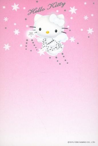 【単品】 キティ・ホワイト(天使のキティ)「はがき50円 ファッショナブル HELLO KITTY」 郵便局限定