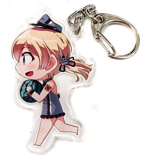 【艦隊これくしょん~艦これ~】ちび重巡水着アクリルキーホルダー プリンツ・オイゲン(ウミノモクズ) C90/しずみ荘
