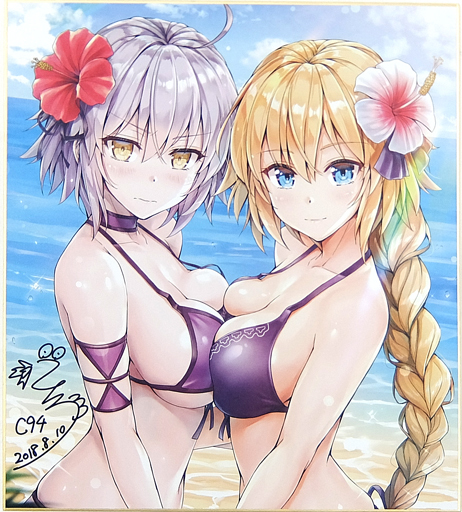 【Fate】複製色紙 ジャンヌ・ダルク&ジャンヌ・オルタ(小龍) C94/KOTATSU ROOM