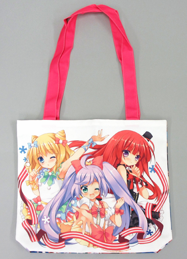 【プリパラ】トートバッグ ドレッシングパフェ&ソラミスマイル(遊月ひな&プリンプリン) COMIC1☆9/ねころっぷ&Lachenalia