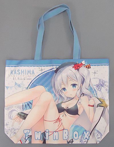 【艦隊これくしょん~艦これ~】フルカラートートバッグ 鹿島(花花捲&草草饅) C90/Twin Box