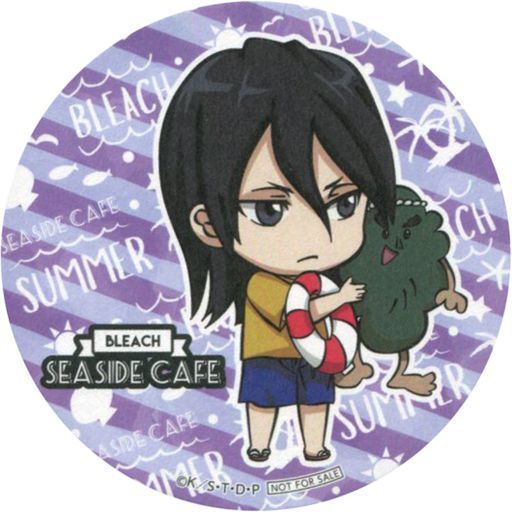 朽木白哉 オリジナルコースター 「BLEACH-ブリーチ-×SWEETS PARADISE BLEACH SEA SIDE CAFE」 コラボメニュー注文特典