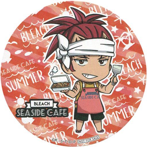 阿散井恋次 オリジナルコースター 「BLEACH-ブリーチ-×SWEETS PARADISE BLEACH SEA SIDE CAFE」 コラボメニュー注文特典