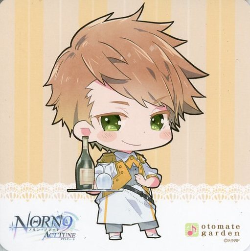 遠矢正宗 コースター 「NORN9 ACT TUNE ノルン+ノネット アクトチューン×otomate garden」 コラボメニュー注文特典