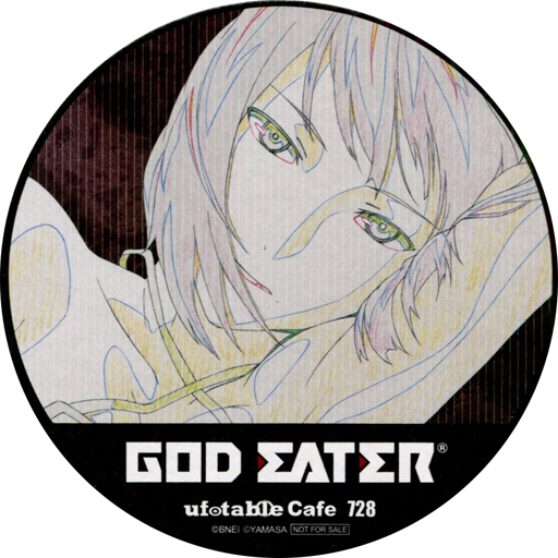 橘サクヤ コースター 「GOD EATER：ゴッドイーター シリーズ×マチ★アソビCAFE」 ドリンク注文特典