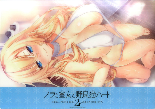 アイリス・ディセンバー・アンクライ オリジナルA3デスクシート 「PCソフトノラと皇女と野良猫ハート2 -Nora Princess and Crying Cat.-」 メロンブックス予約特典