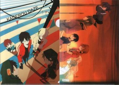 メカクシ団 A4クリアファイル 「カゲロウプロジェクト」 別冊spoon.2Di vol.33付録