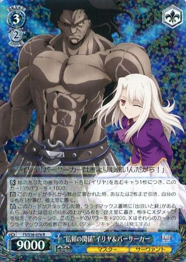 Fate【「イリヤ」「バーサーカー」】」優勝デッキレシピ&よく使われる