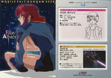 アニメ系トレカ/キャラクター/カードダスマスターズ 機動戦士ガンダムSEED Complete Works 24 : フレイ・アルスター