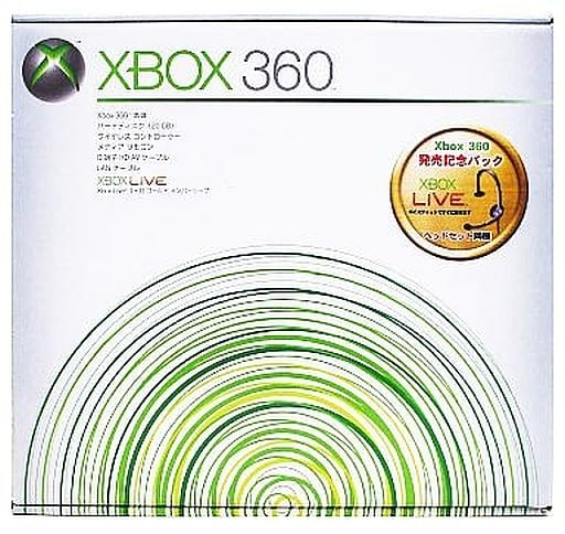 Microsoft Xbox360 XBOX 360 ハツバイキネンパック