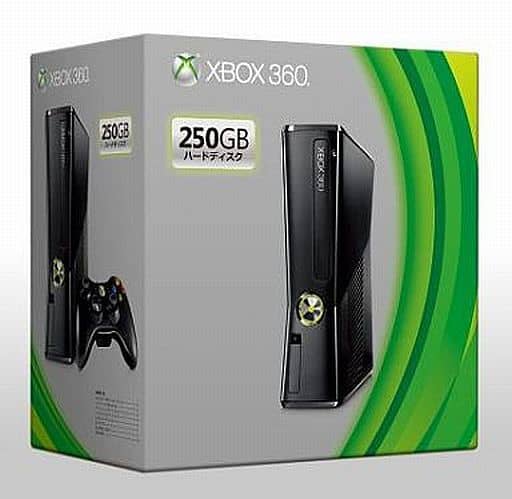 駿河屋 -<新品/中古>Xbox360本体 リキッドブラック(250GB)（Xbox360）