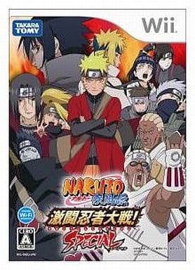 駿河屋 新品 中古 Naruto 疾風伝 激闘忍者大戦special Wii