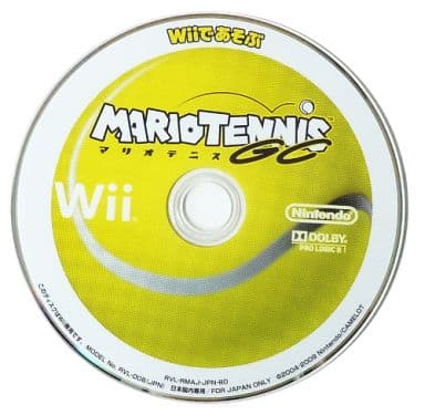 駿河屋 中古 Wiiであそぶ マリオテニスgc 状態 ディスクのみ Wii