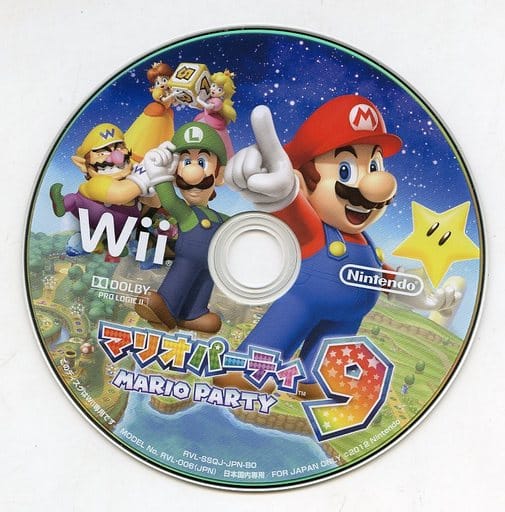 駿河屋 -<中古>マリオパーティ9(状態：ゲームディスクのみ)（Wii）