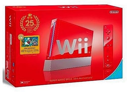 wii 本体　赤　ソフト