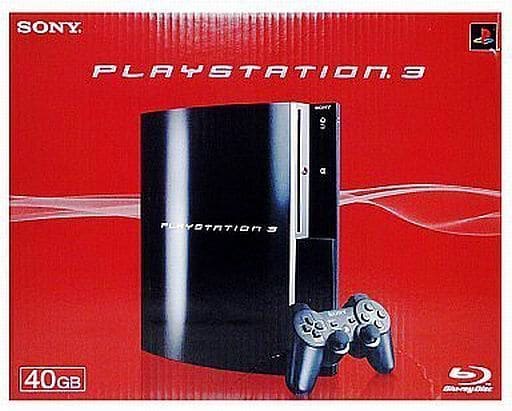 駿河屋 -<新品/中古>プレイステーション3本体 クリアブラック(HDD 40GB 駿河屋 -<新品/中古>プレイステーション3本体 クリアブラック(HDD 40GB
