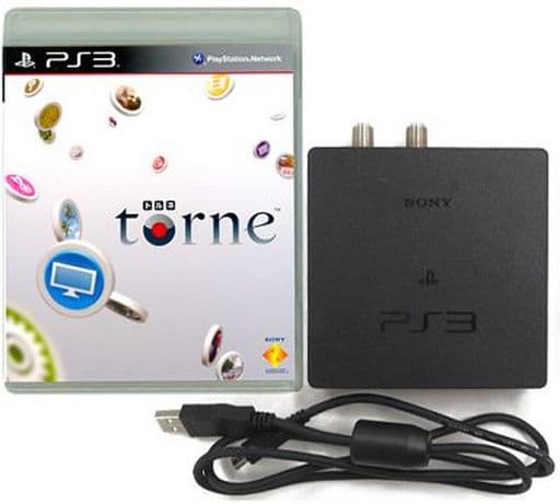 駿河屋 中古 Playstation3専用 地上デジタルレコーダーキット Torne トルネ 状態 B Casカード チューナー説明書 箱 内箱含む 欠品 プレイステーション3