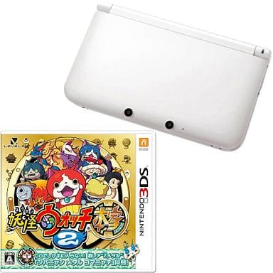 駿河屋 -<新品/中古>ニンテンドー3DSLL本体 ホワイト + 妖怪ウォッチ2