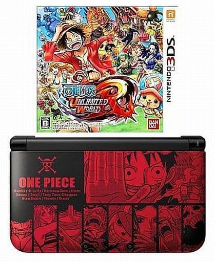 【極美品】ニンテンドー3DS LL ワンピース アンリミデットワールド