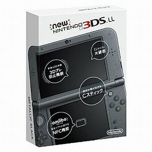 本体Newニンテンドー3DS LL メタリックブラック