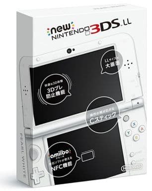 Nintendo 3DS 本体 LL パールホワイト 付属品有