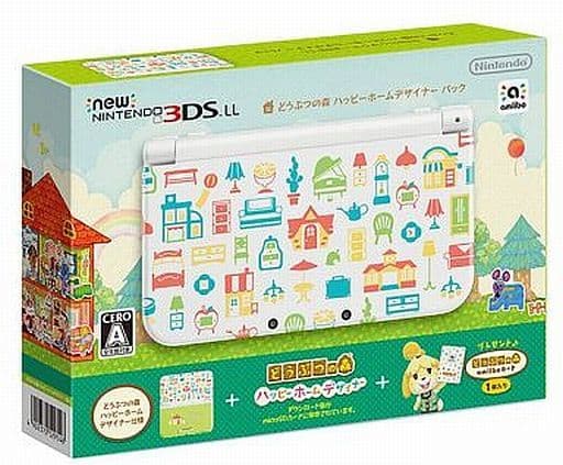 駿河屋 -<新品/中古>Newニンテンドー3DSLL本体 どうぶつの森ハッピー