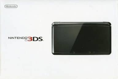 駿河屋 -<中古>ニンテンドー3DS本体 クリアブラック (状態：SDカード欠 ...