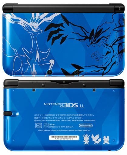 駿河屋 -<中古>ニンテンドー3DSLL本体 ポケモンY ゼルネアス・イベ ...