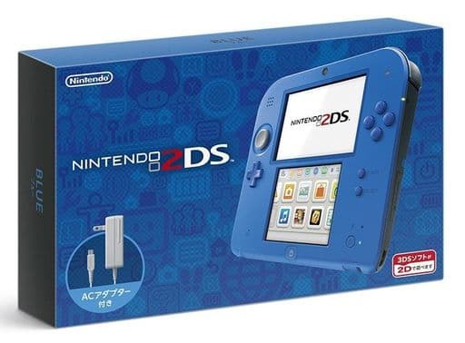 駿河屋 新品 中古 ニンテンドー2ds本体 ブルー ニンテンドー3ds