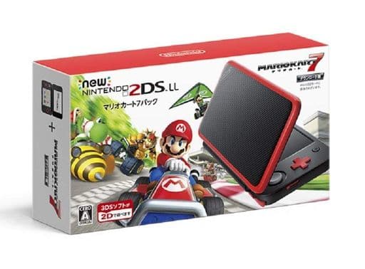 任天堂　3DS 本体　マリオクッションケース付き