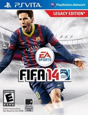 駿河屋 中古 北米版 Fifa14 Legacy Edition 国内版本体動作可 プレイステーション ヴィータ