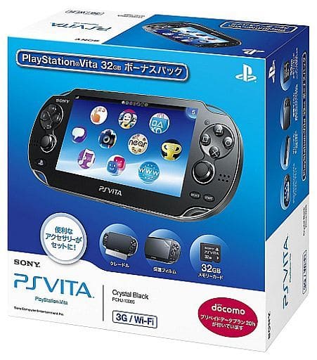PlayStation Vita本体(PCH-1100)32GBメモリーカード
