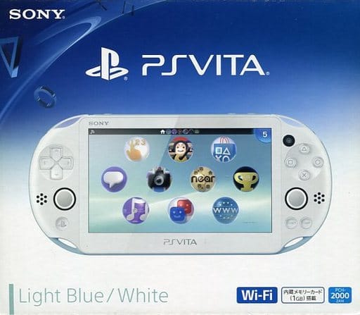 PSVITA 本体 Wi-Fiモデル ライトブルー/ホワイト PCH-2000