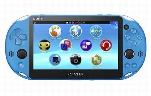 100％品質 PSVITAハード PlayStation Vita本体 Wi-Fiモデル アクア