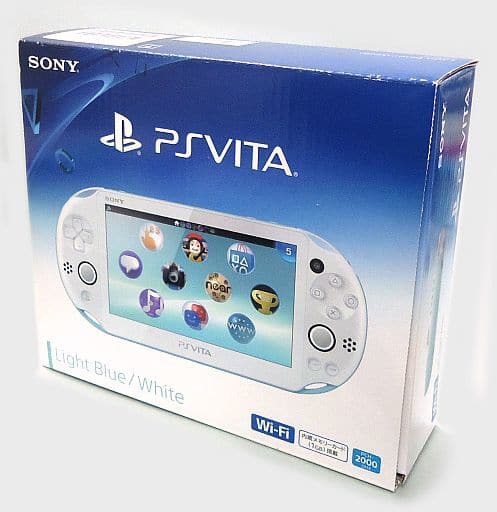 駿河屋 -<中古>PlayStation Vita本体 Wi-Fiモデル ライトブルー