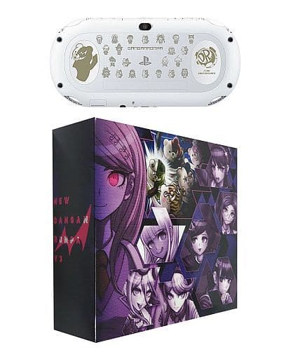 駿河屋 中古 Playstation Vita ニューダンガンロンパv3limited Edition グレイシャー ホワイト プレイステーション ヴィータ