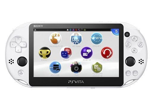 駿河屋 -<中古>PlayStation Vita本体 Wi-Fiモデル グレイシャー