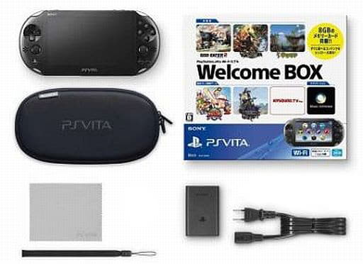 駿河屋 - 【買取】PSVita本体 ブラック Wi-Fiモデル WelcomeBOX(状態 ...